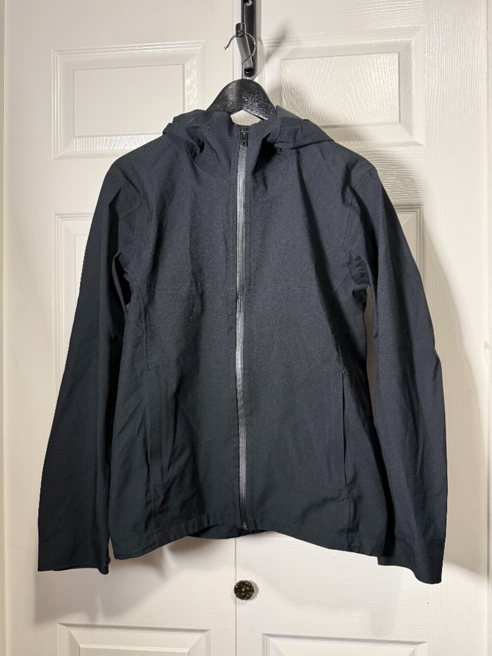 Uniqlo BLOCKTECH Waterproof Windproof Hooded Parka Jacket Black XS